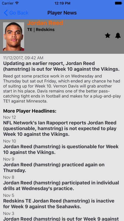 Fantasy Predictor