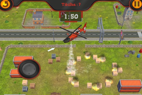 3D Helicopter Rescue Game screenshot 2