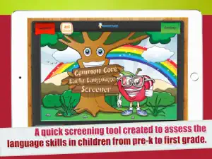 Common Core Language Screener screenshot #1 for iPad
