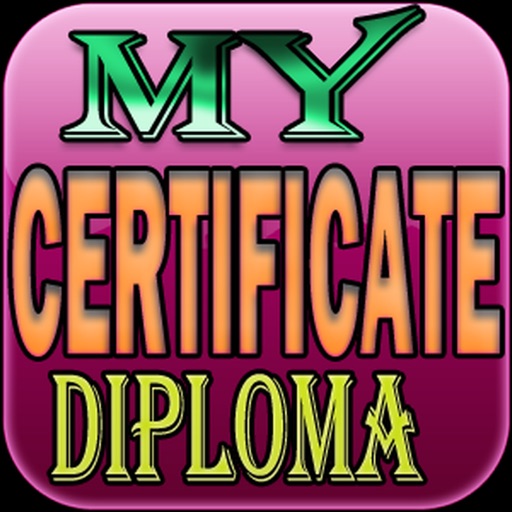 Certificate Maker Transcript Maker icon