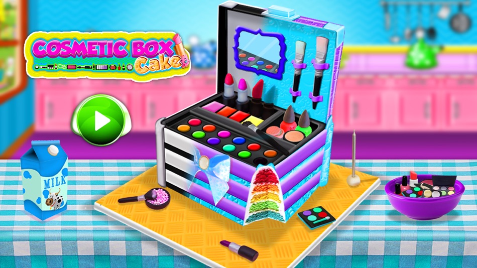 Cosmetic Box Cake Game! Make Edible Beauty Box - 1.0 - (iOS)