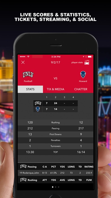 UNLV Rebel Athletics Gameday screenshot 3