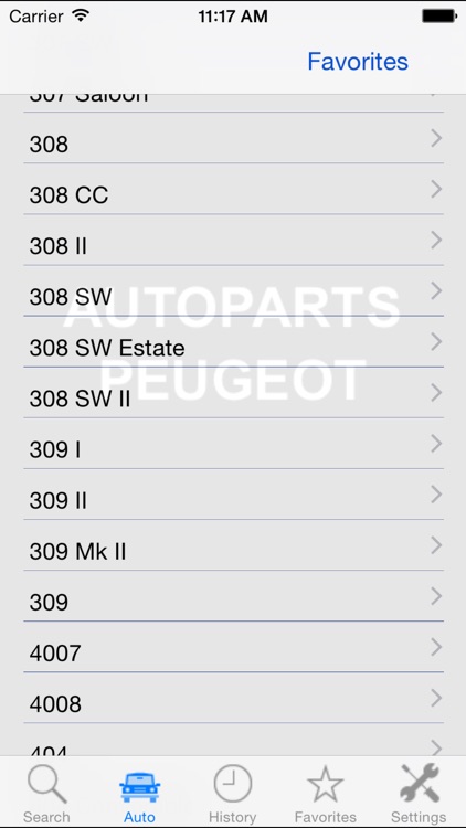 Autoparts for Peugeot screenshot-3