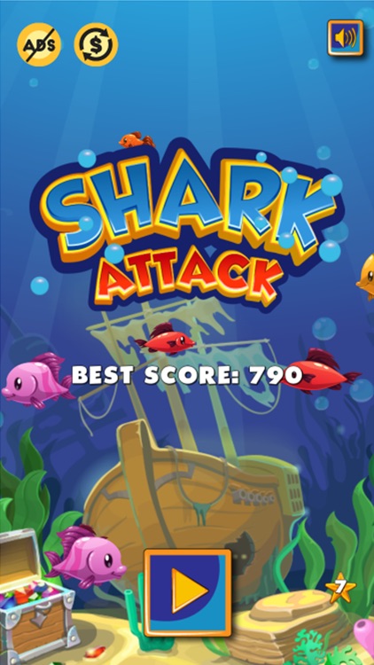 Shark Attack: Battle Fish Game