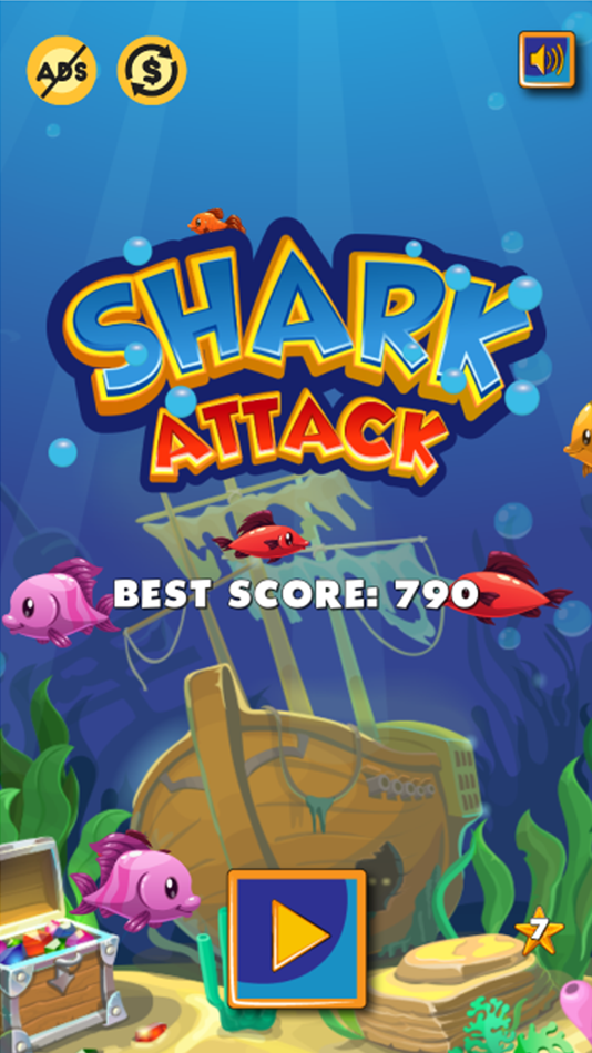Shark Attack: Battle Fish Game - 1.0 - (iOS)