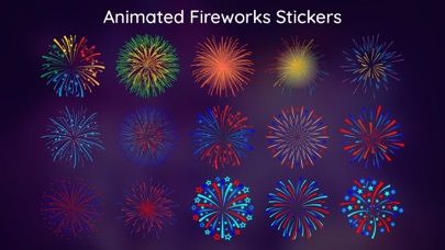Animated Fireworks Stickers IM Screenshot 2 - AppWisp.com Animated Fireworks Stickers IM Screenshot 2 - AppWisp.com