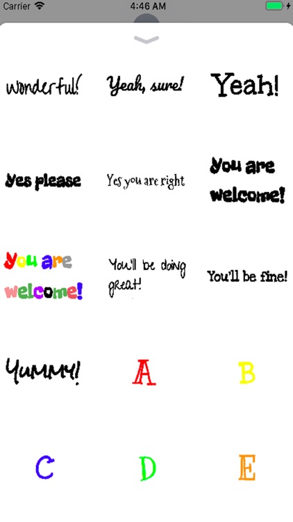 Silly Fonts Stickers