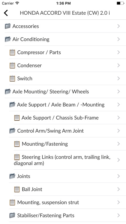 Car Parts for Honda screenshot-4