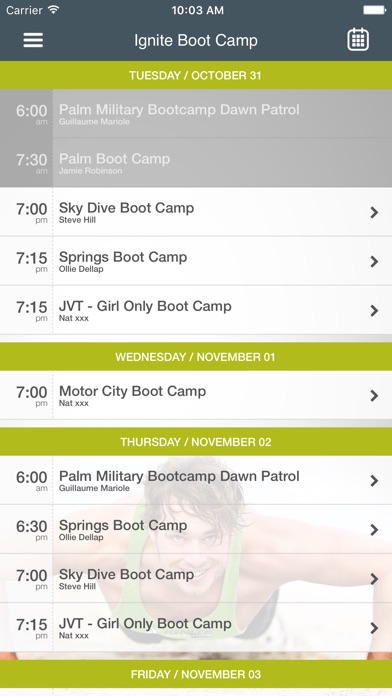 Ignite fitness & wellness screenshot 3