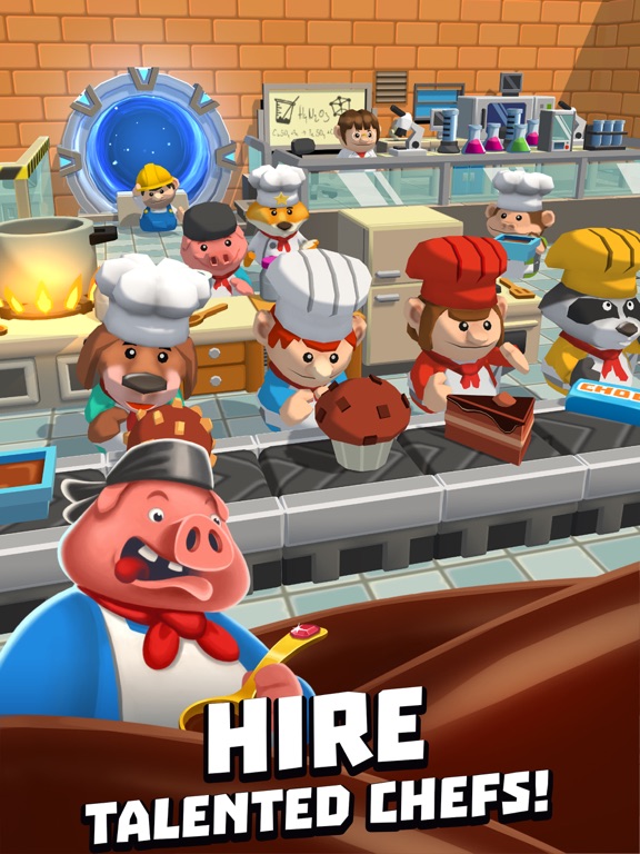 Idle Cooking Tycoon - Tap Chef iPad screenshot 5 - Games app