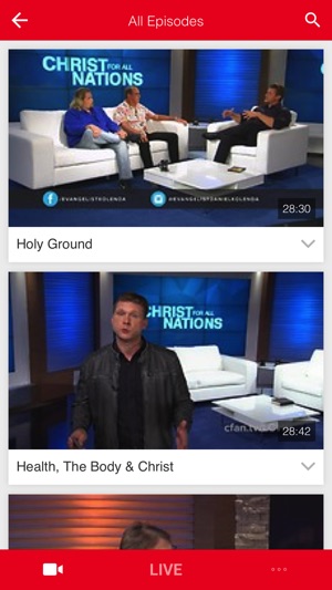 CHRIST FOR ALL NATIONS TV(圖2)-速報App