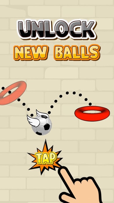 Flappy Dunk Ballz screenshot 2