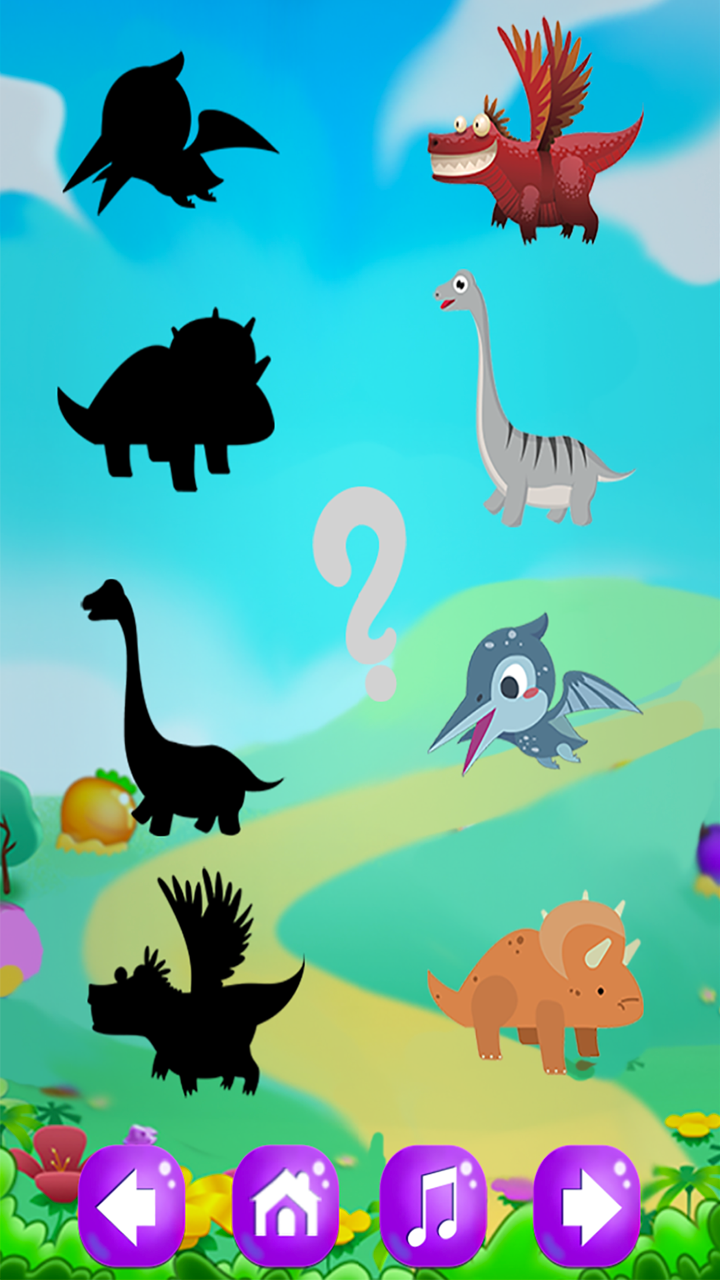 恐龙拼图:儿童游戏-宝宝益智游戏 screenshot 5