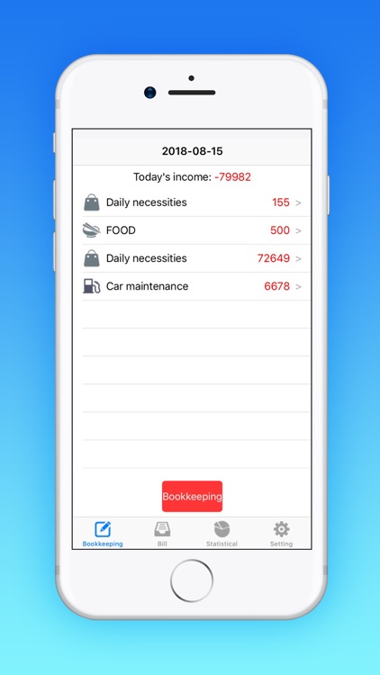 Tally Book-Record your daily