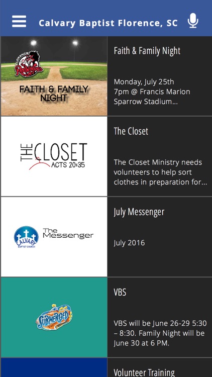 Calvary Baptist Florence, SC