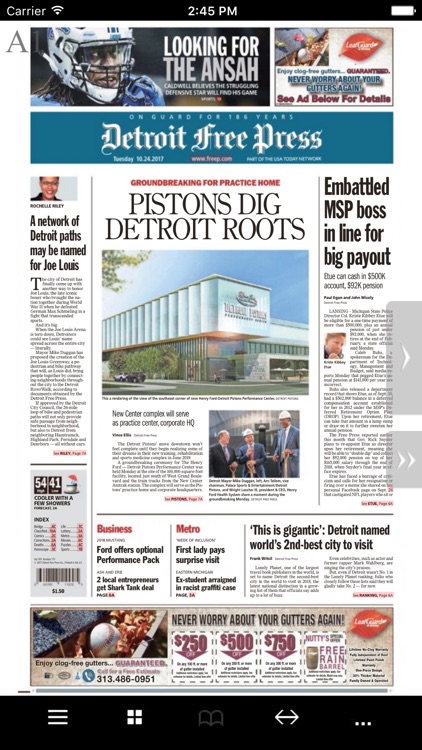 Detroit Free Press Print