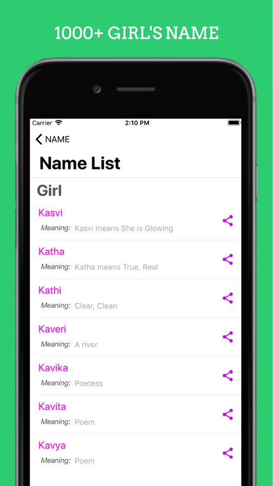 #4. Baby Name With Meaning (iOS) Von: PT Patel