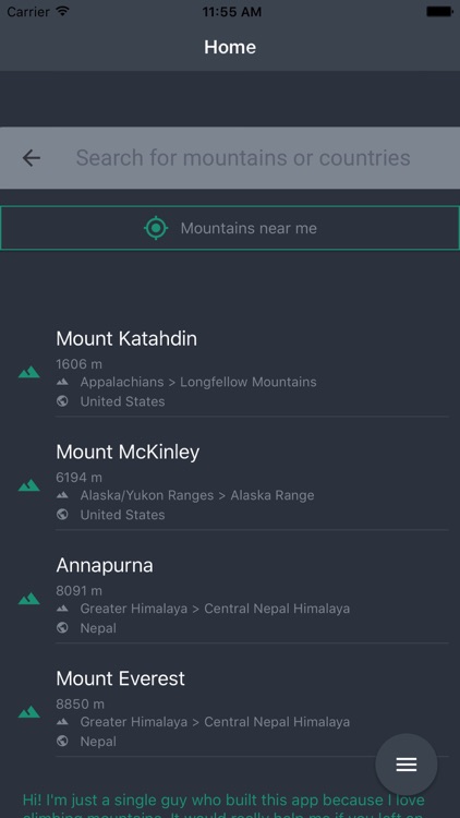 Mountain Weather
