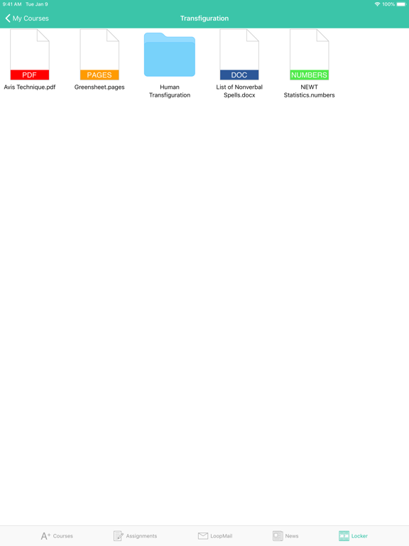 break for School Loop iPad screenshot 8 - Education app