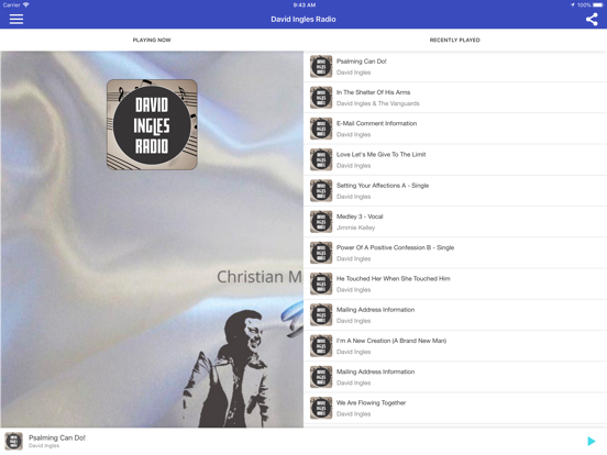 Screenshot #4 pour David Ingles Radio