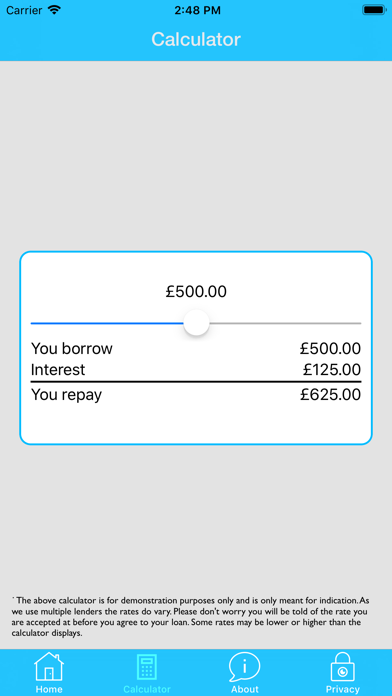 Mr Payday Loans UK iPhone screenshot 4 - Finance app