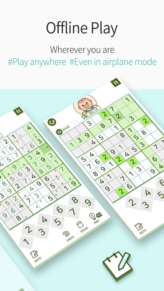 #2. Brain Train Sudoku : BTS (iOS) Podle: FunnyPack Inc.