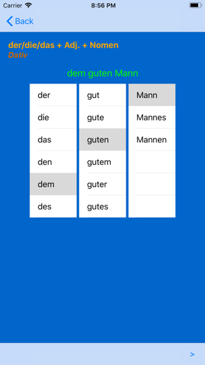 German Adjective Endings(圖4)-速報App