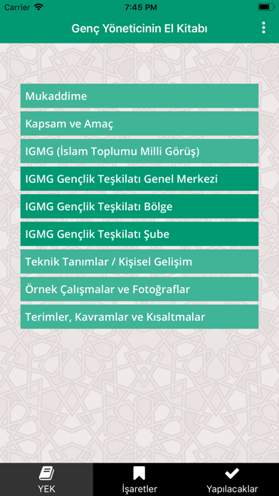 Screenshot #1 pour IGMG GT YEK