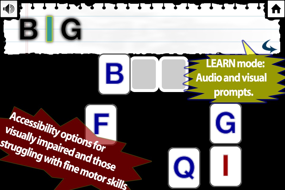Build A Word - Easy Spelling with Phonics screenshot 2