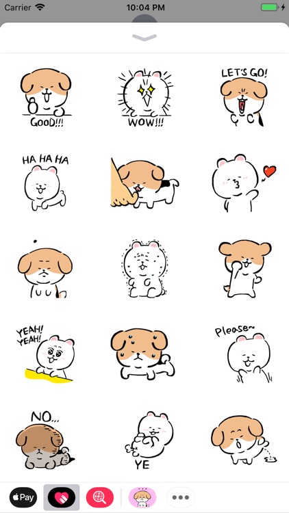 Puppy Animation Stickers