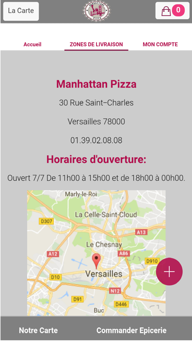 Manhattan Pizza Screenshot