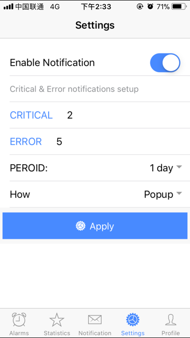 Screenshot #3 pour ARRIS Remote Monitoring