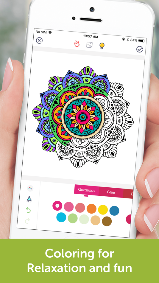 Coloring Book: Mandala, Pixel - 4.7.8 - (iOS)