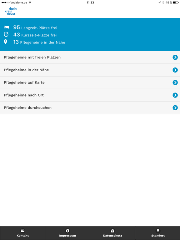 Screenshot #5 pour Pflegefinder Rhein-Kreis Neuss