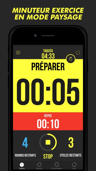 Screenshot #2 pour Minuteur Plus – Workouts Timer