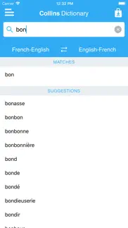 collins french dictionary iphone resimleri 2
