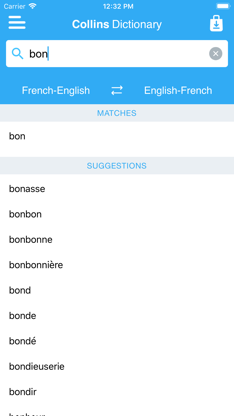 Collins French Dictionary screenshot 2