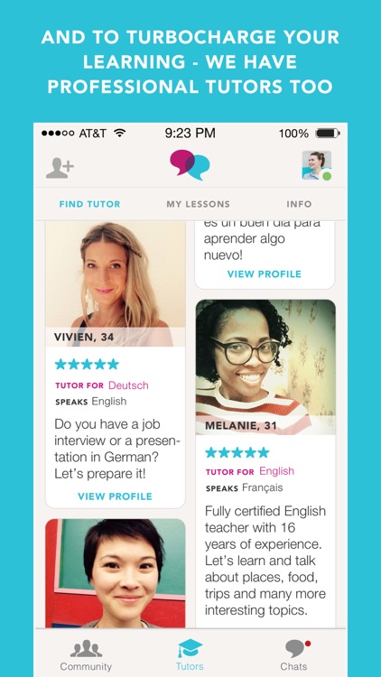 Tandem - Language Exchange screenshot-3