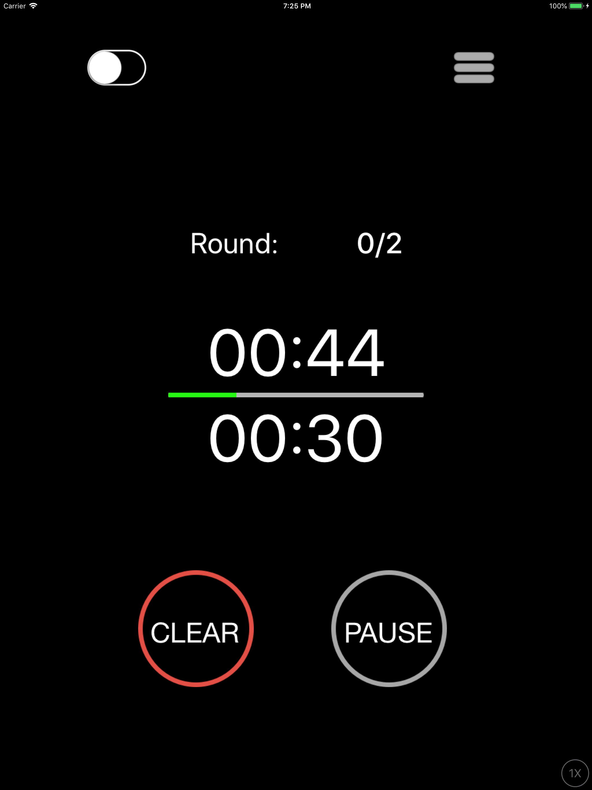 Training Timer