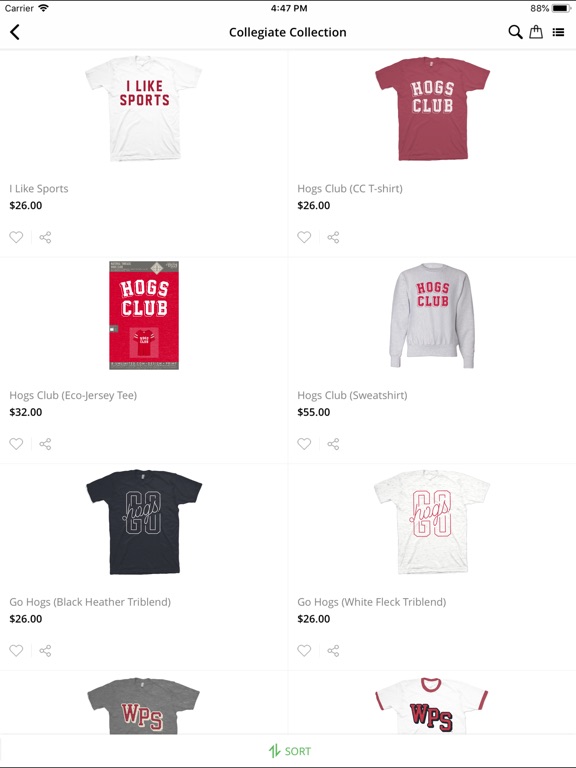 iPad Image of B-U Custom Apparel