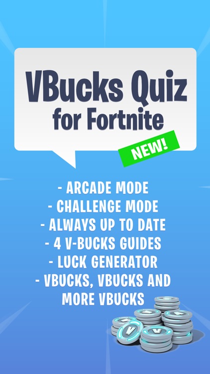 VBucks Quiz for Fortnite