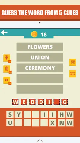 Game screenshot Guess The Word - 5 Clues Quiz mod apk