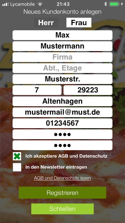 Pizza Kurier Celle