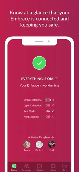 Game screenshot Alert for Embrace watch hack