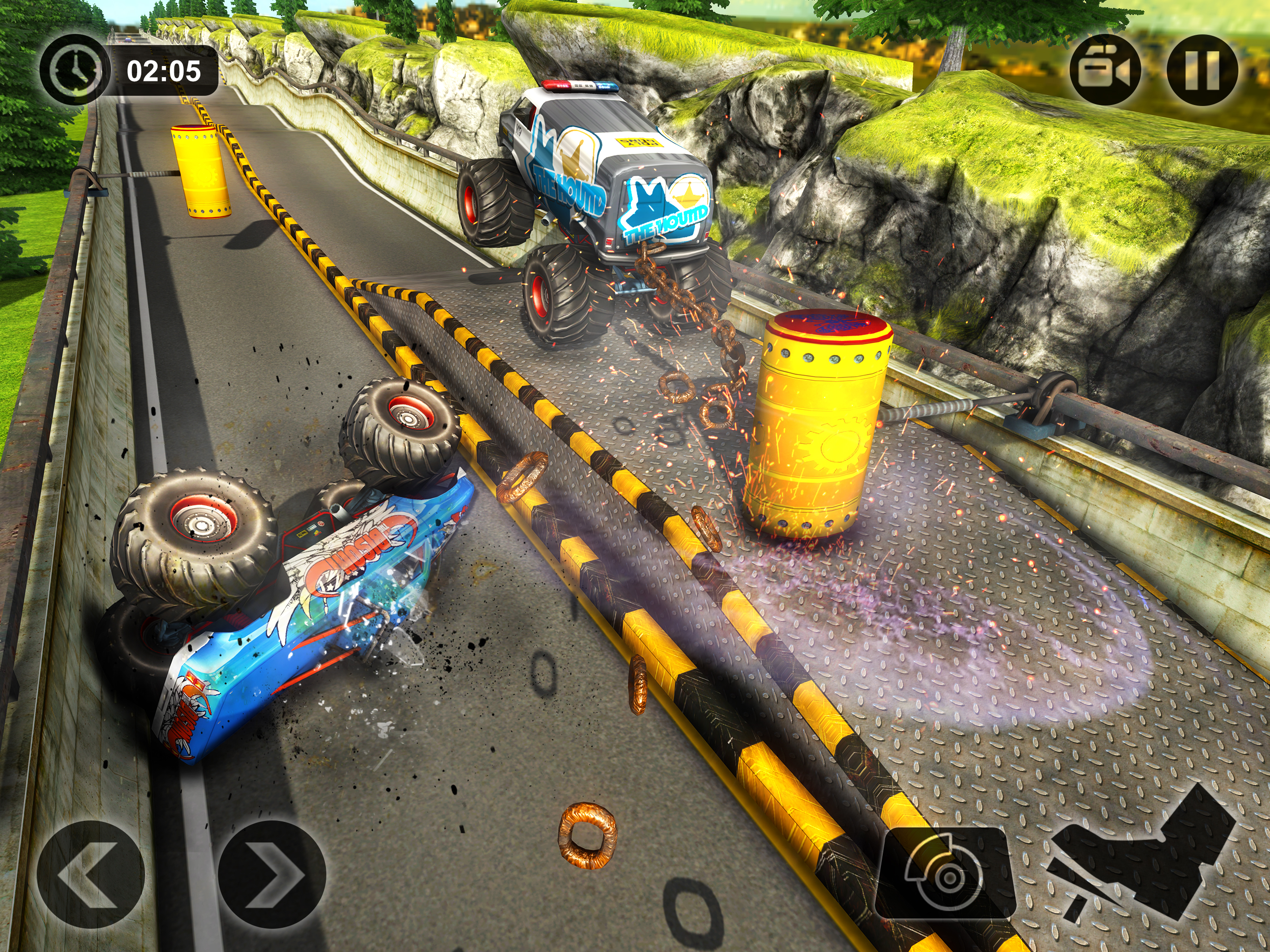Chained Monster Truck Racing screenshot 7