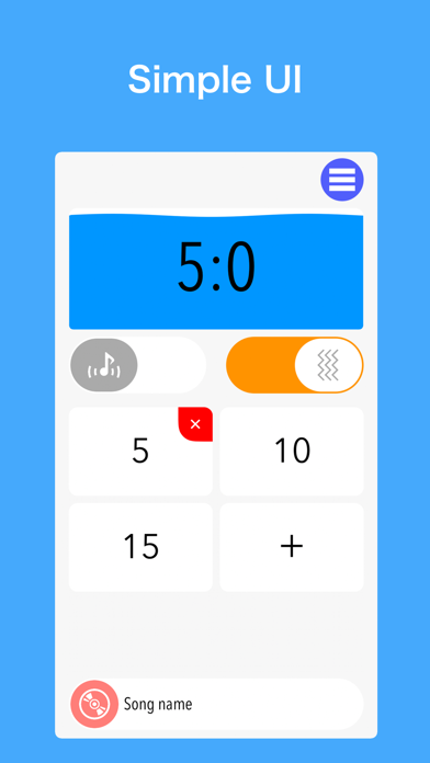 Ohirune Timer app screenshot 2