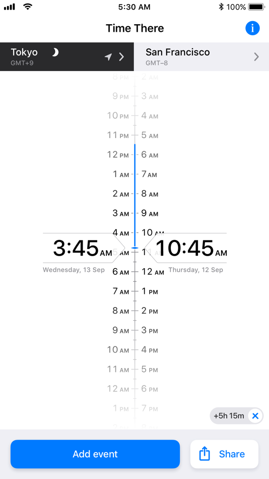 #3. Time There: iMessage Edition (iOS) 由: Alex Komarov Inc.