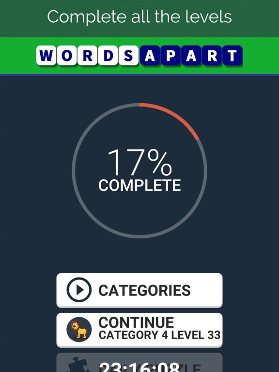 Screenshot #5 for Words Apart - Word Game