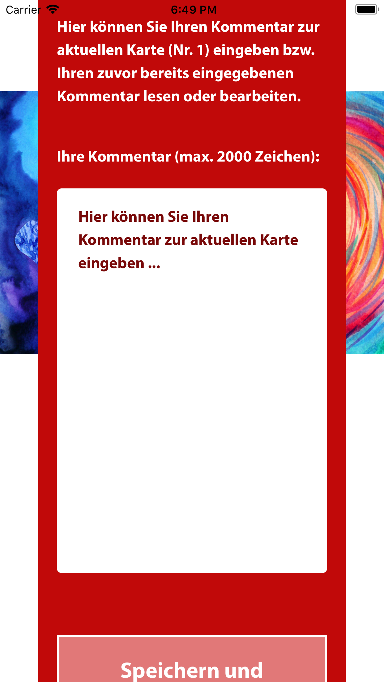 GFK-Kartenset