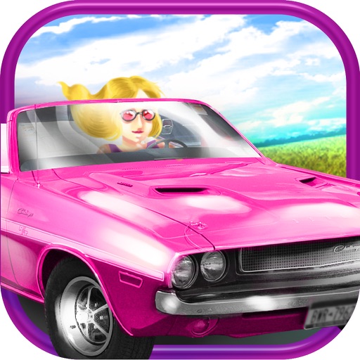3D Fun Girly Car Racing icon
